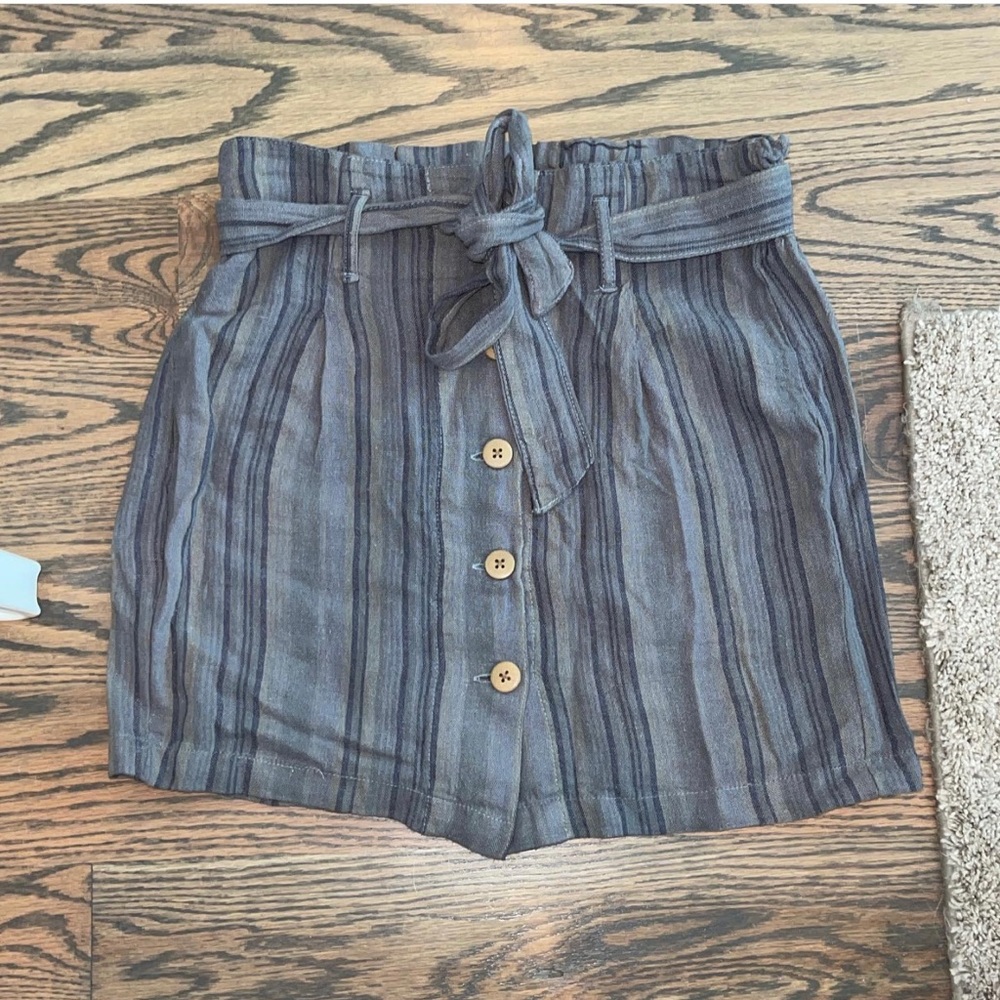 Tie-Front Skirt